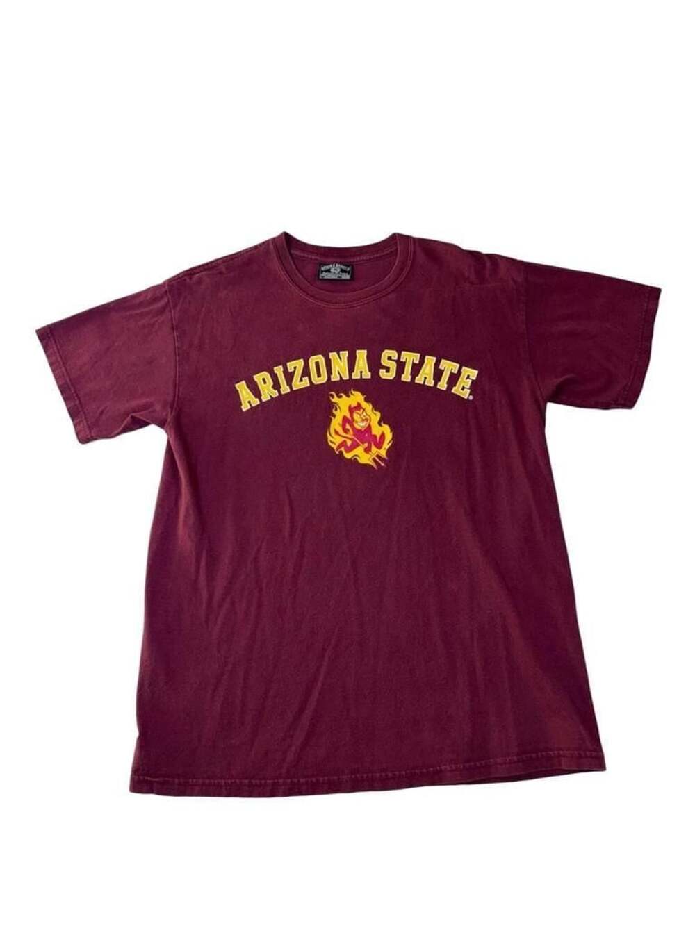 Steve & Barry's Arizona State University Sun Devils Maroon Sparky Graphic T-Shir